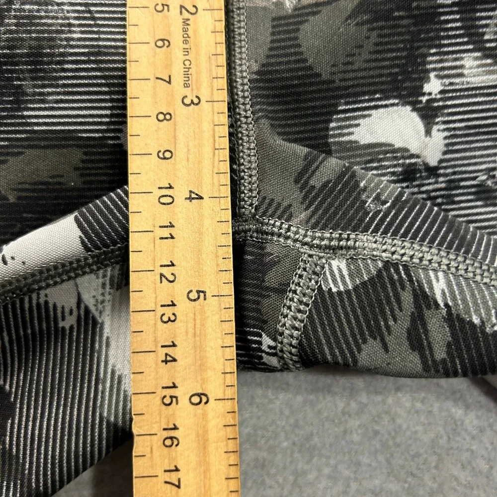 The North Face Crop Leggings Womens Small FlashDry Black Floral Print Athletic